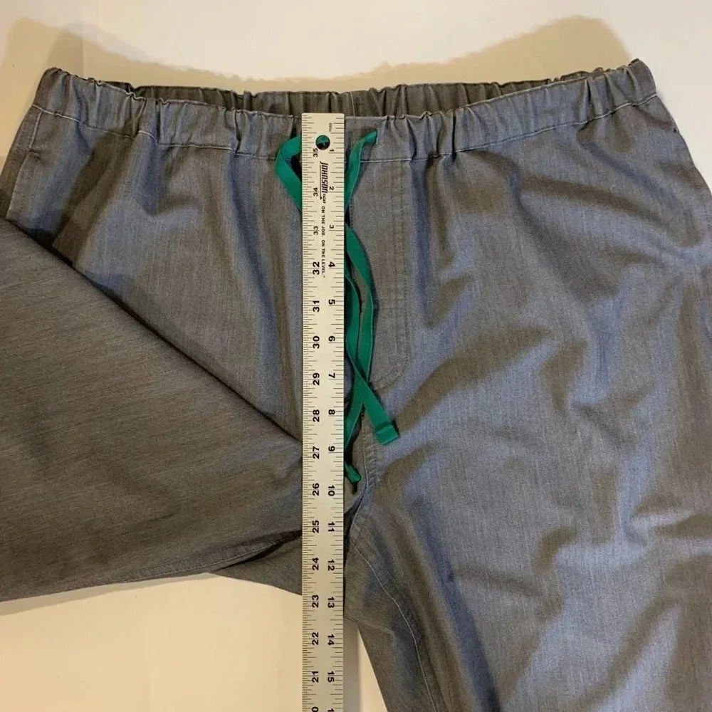 Figs Men's Pisco Basic Scrub Elastics Drawstring Slim‎ Pants Size L
